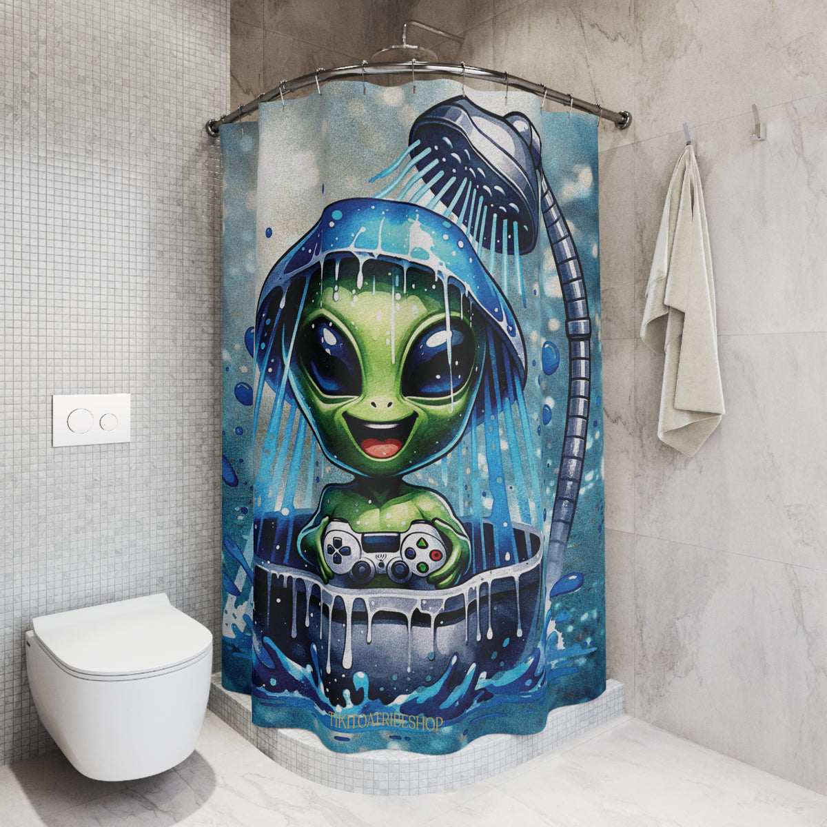 Rideau de Douche Tiki Toa