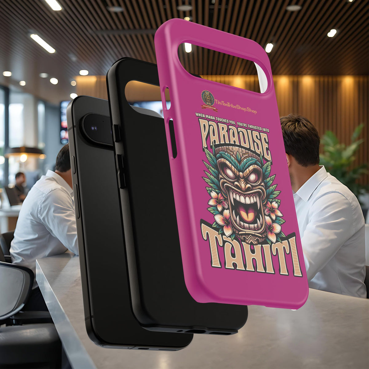 Tahiti – Coque Antichoc Premium Tiki Royal
