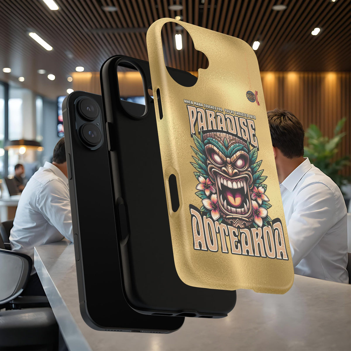 Aotearoa – Tiki Maori &amp; Ancestral Mana Shockproof Case