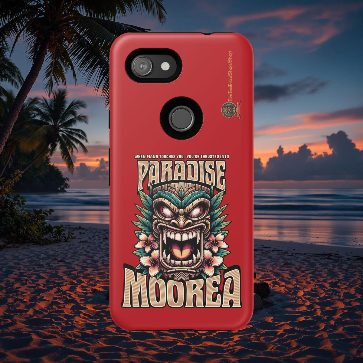 Moorea – Coque Antichoc Premium Tiki Fenua