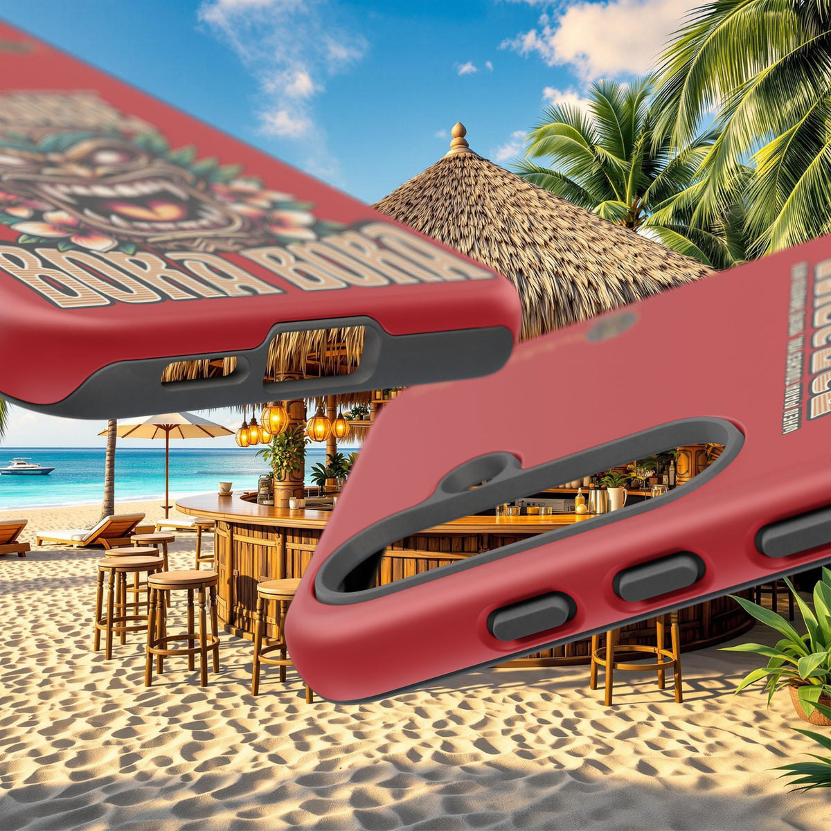 Bora Bora – Coque Antichoc Premium Tiki Élégance