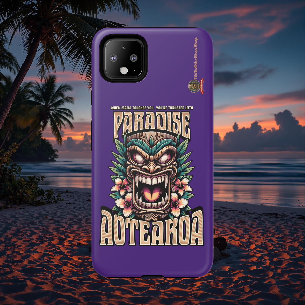 Aotearoa – Tiki Maori &amp; Ancestral Mana Shockproof Case