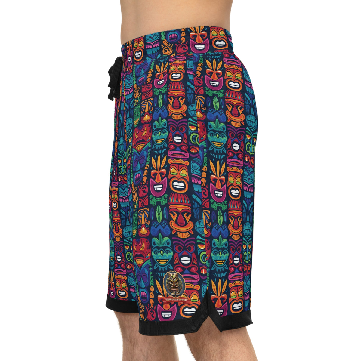 B-BALL SHORTS - The Tikis' Explosion of Colors