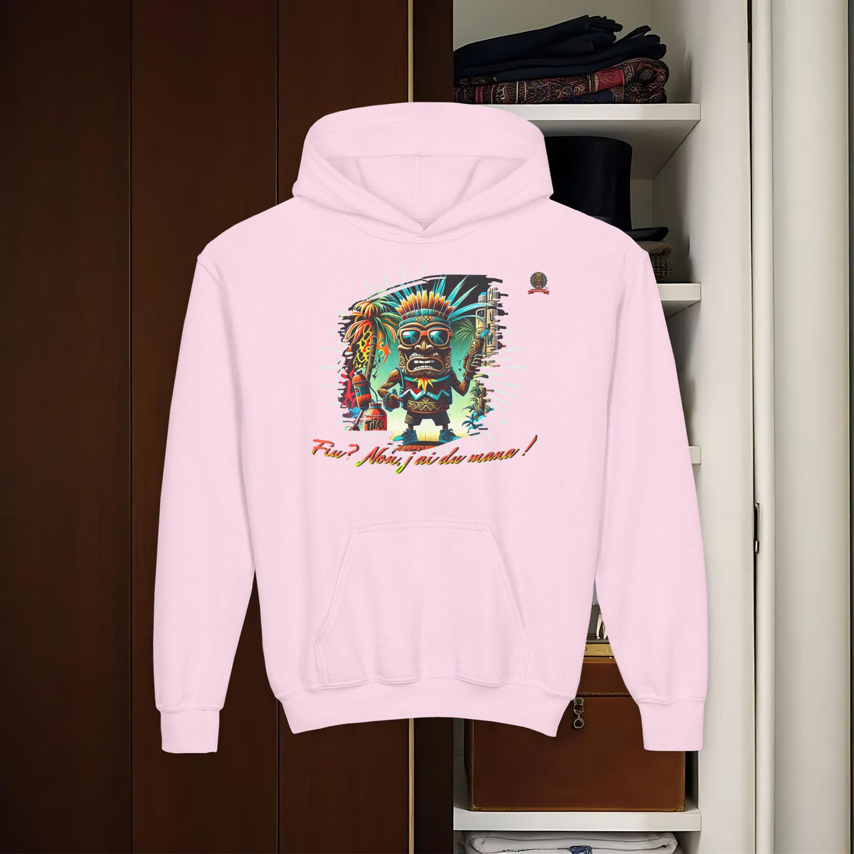 THE TIKI SPIRIT - Thick hooded sweatshirt for youth