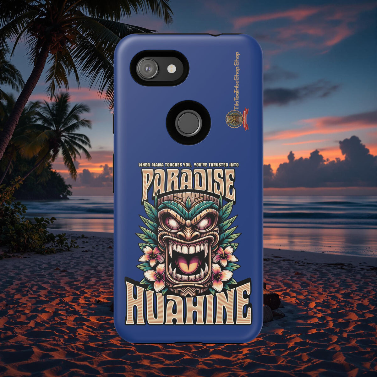 Huahine – Coque Antichoc Premium Tiki Fenua