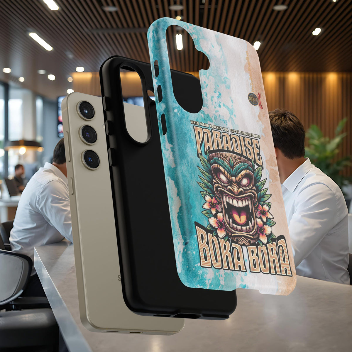 Bora Bora – Coque Antichoc Premium Tiki Élégance