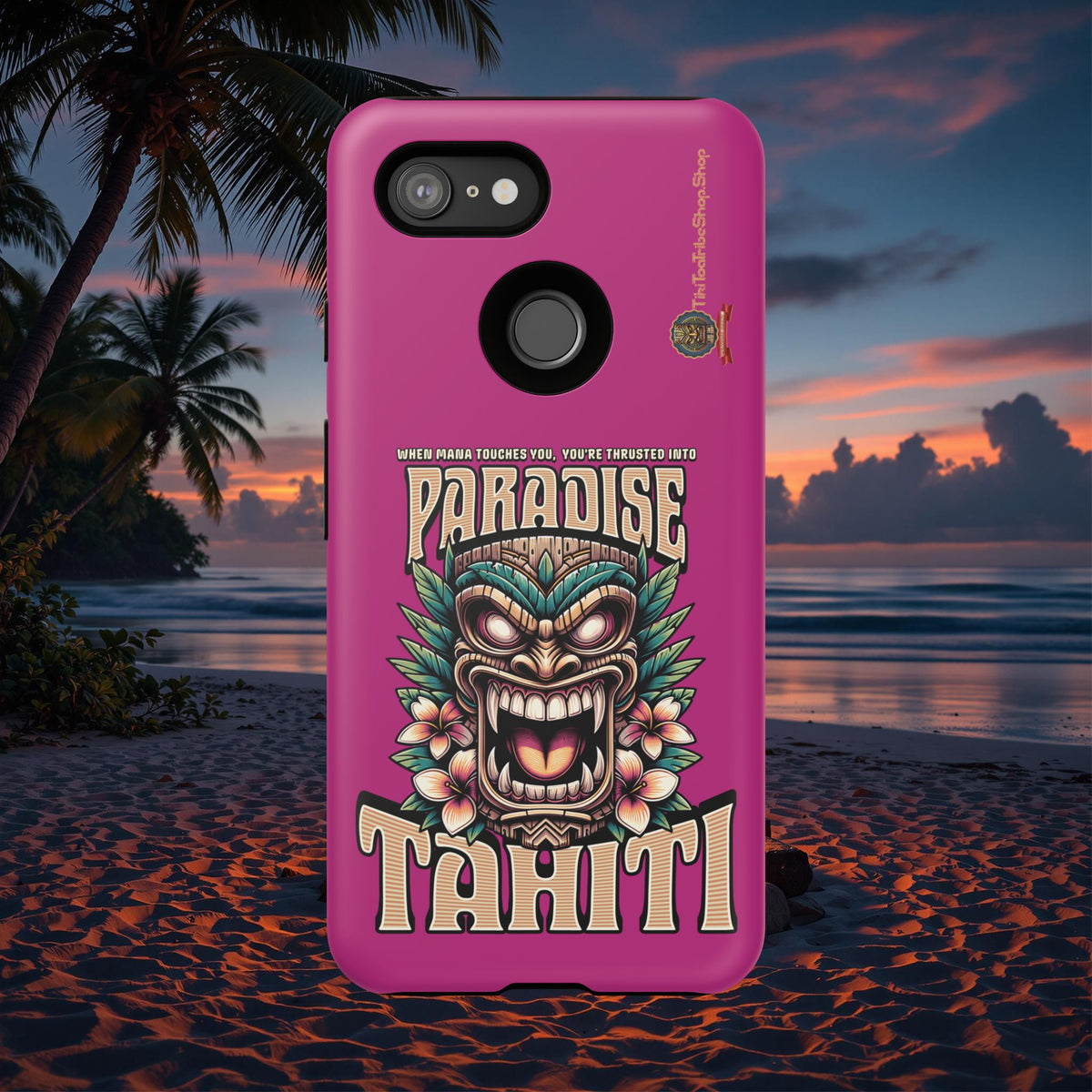 Tahiti – Coque Antichoc Premium Tiki Royal