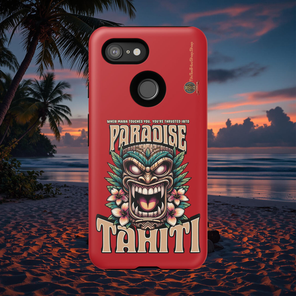 Tahiti – Coque Antichoc Premium Tiki Royal