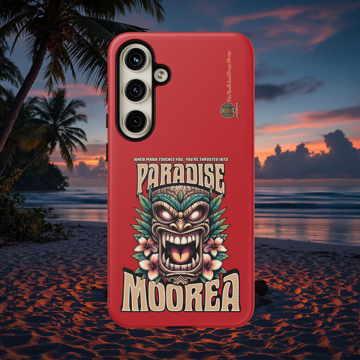 Moorea – Coque Antichoc Premium Tiki Fenua