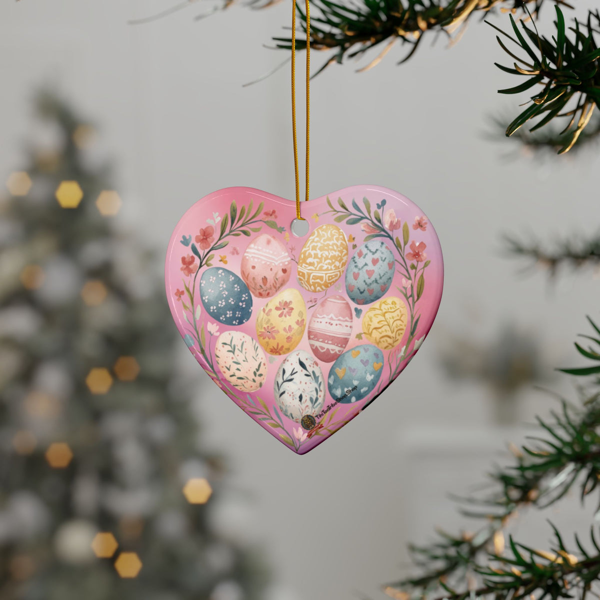 Ornements de Pâques en Céramique