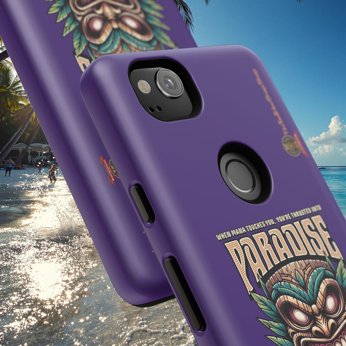 Bora Bora – Coque Antichoc Premium Tiki Élégance