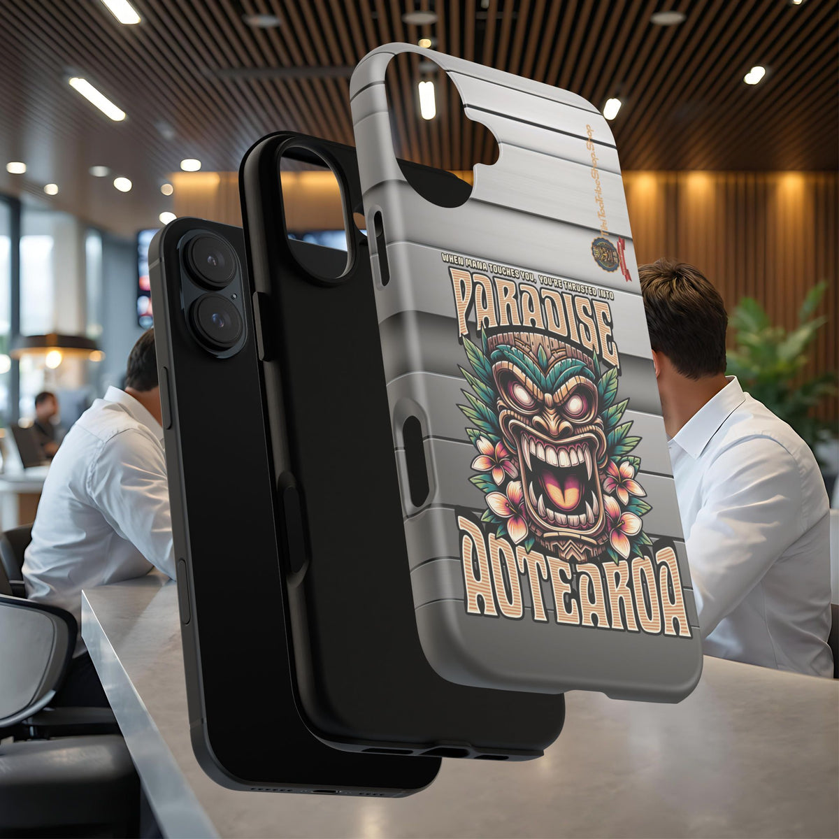 Aotearoa – Tiki Maori &amp; Ancestral Mana Shockproof Case