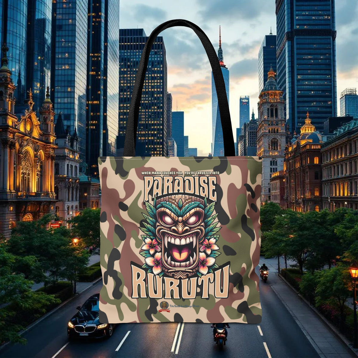 Tote Bag - 'Paradise Rurutu'