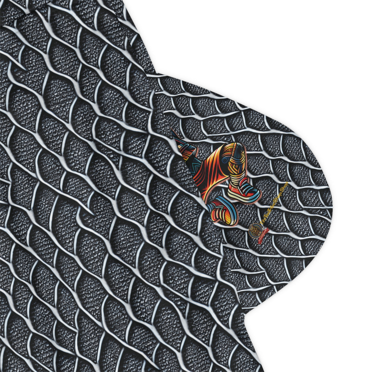 B-BALL SHORTS - Metallic Mesh &amp; Urban Power