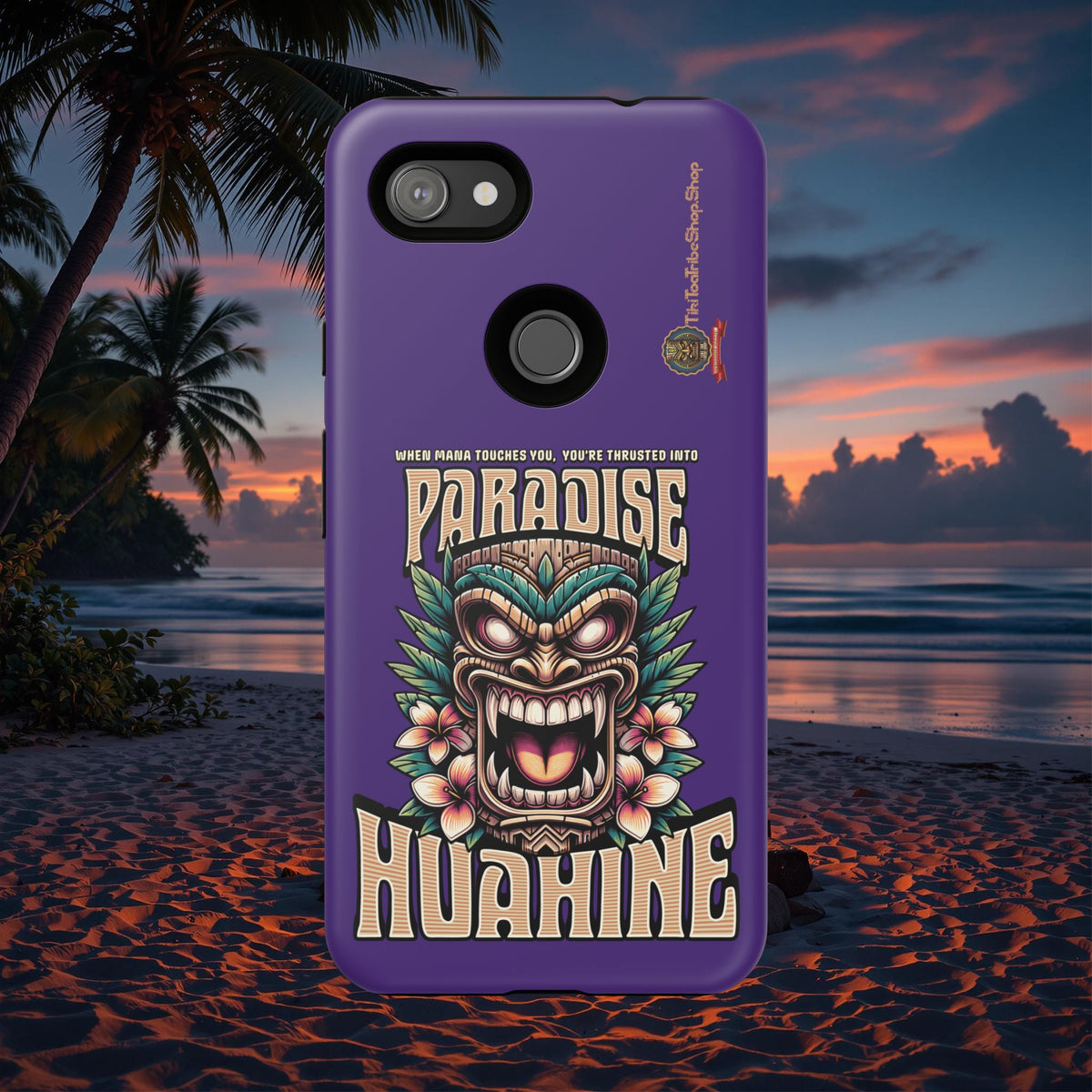 Huahine – Coque Antichoc Premium Tiki Fenua