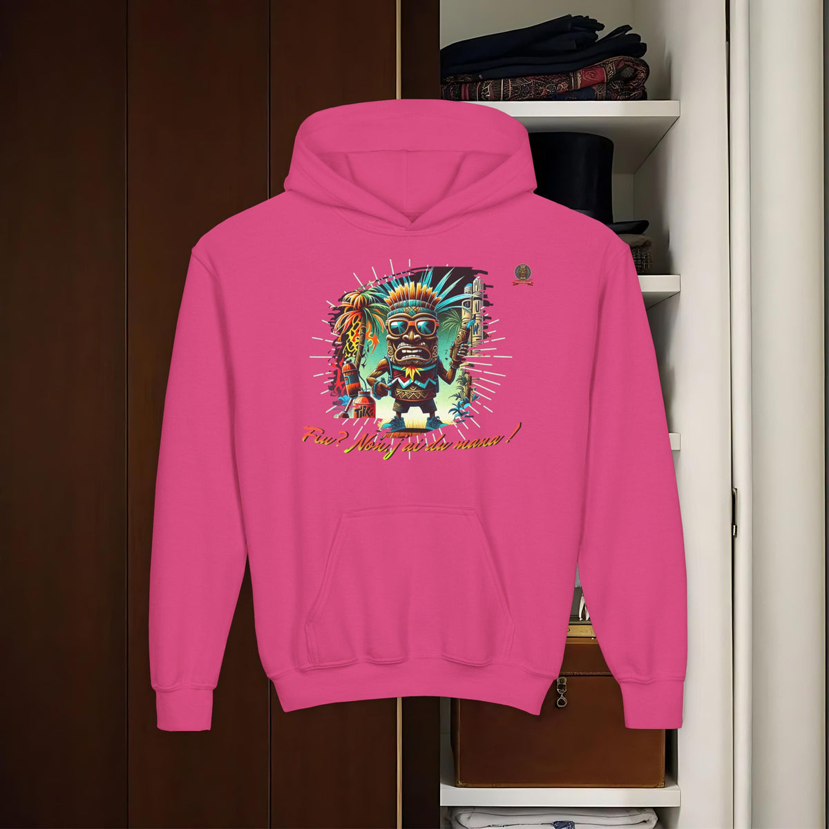 THE TIKI SPIRIT - Thick hooded sweatshirt for youth