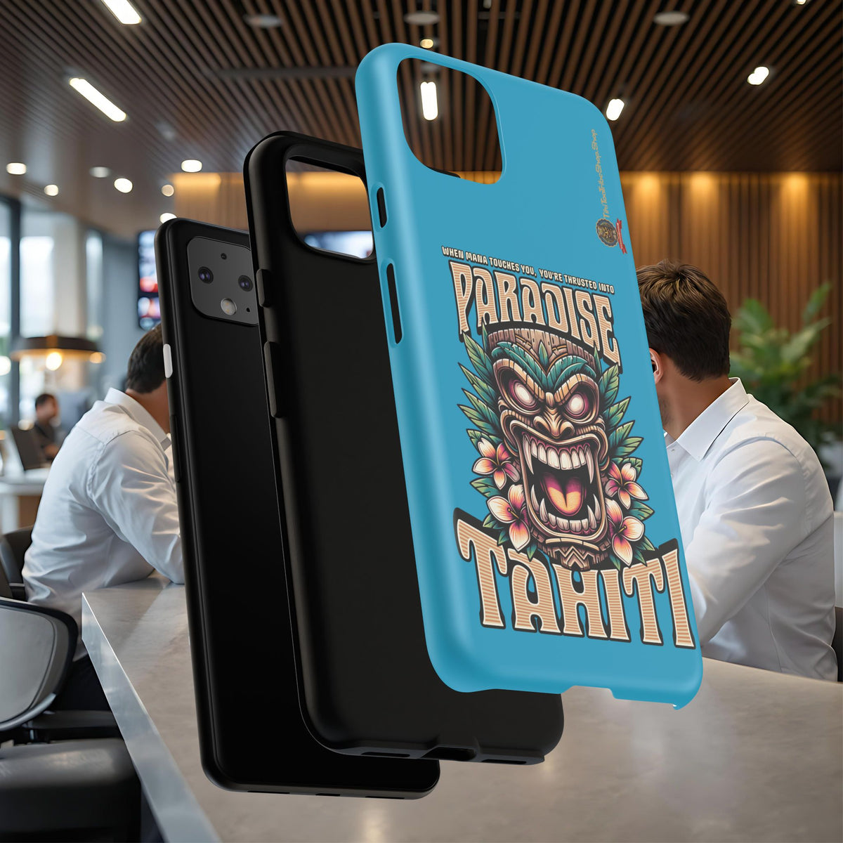 Tahiti – Coque Antichoc Premium Tiki Royal