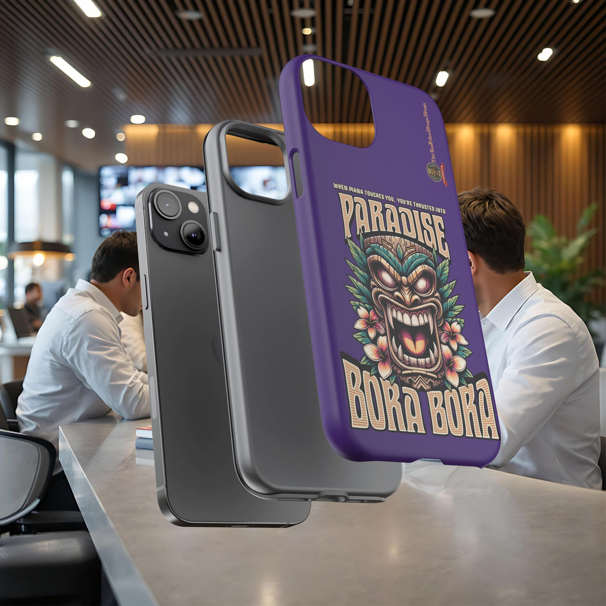 Bora Bora – Coque Antichoc Premium Tiki Élégance