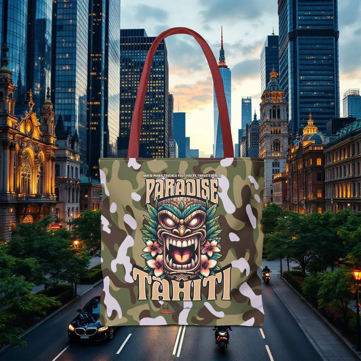 Tote Bag - 'Paradise Tahiti'