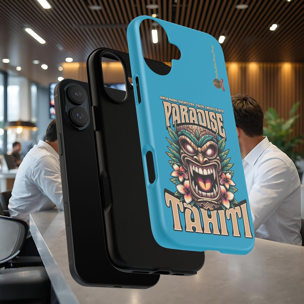 Tahiti – Coque Antichoc Premium Tiki Royal