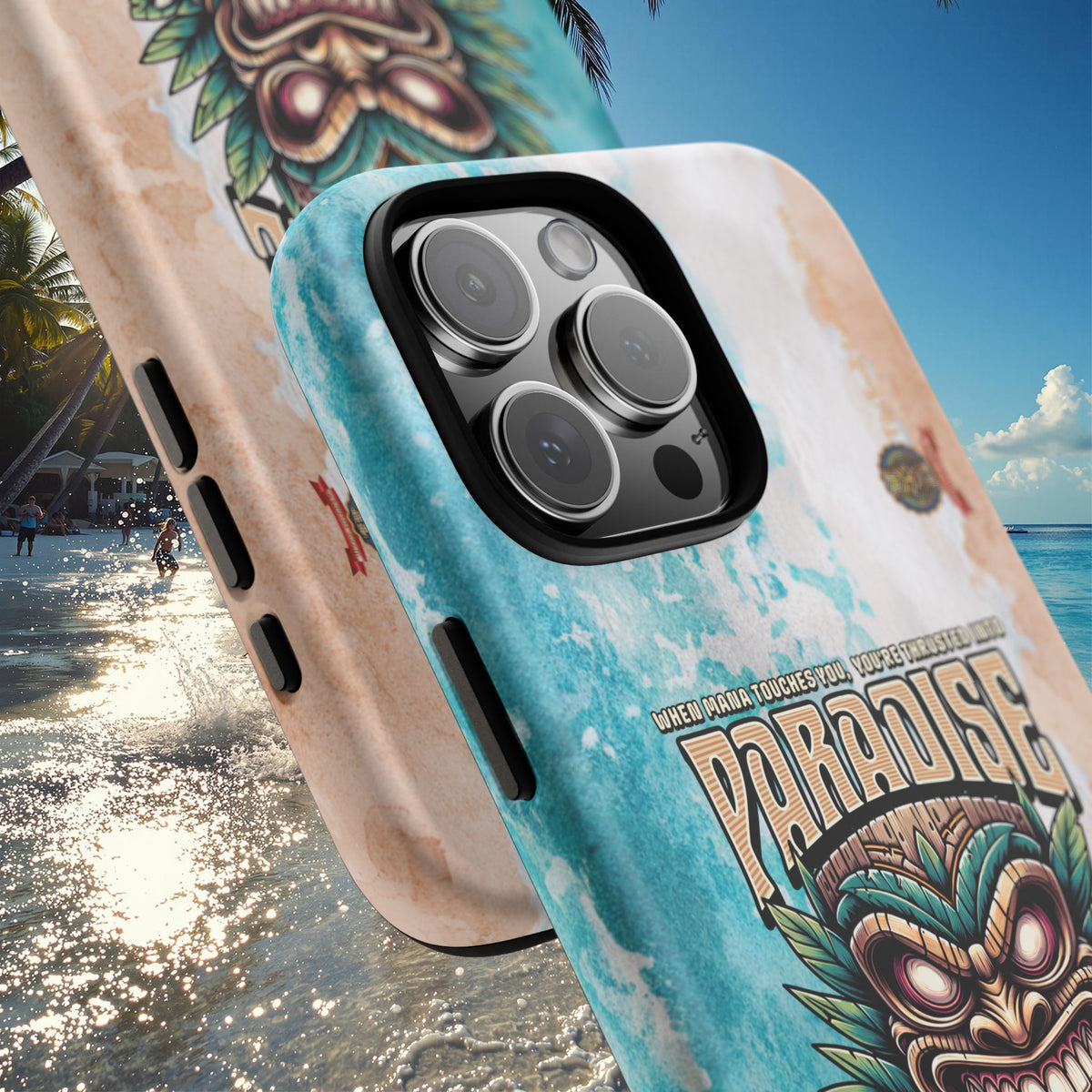 Ra’iatea – Coque Tiki Tribal de Protection Premium