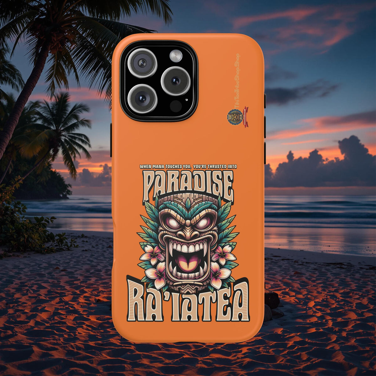 Ra’iatea – Coque Tiki Tribal de Protection Premium