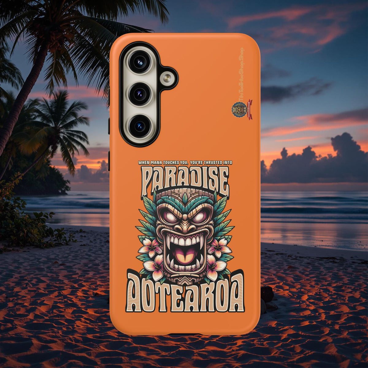 Aotearoa – Coque Antichoc Tiki Maori & Mana Ancestral