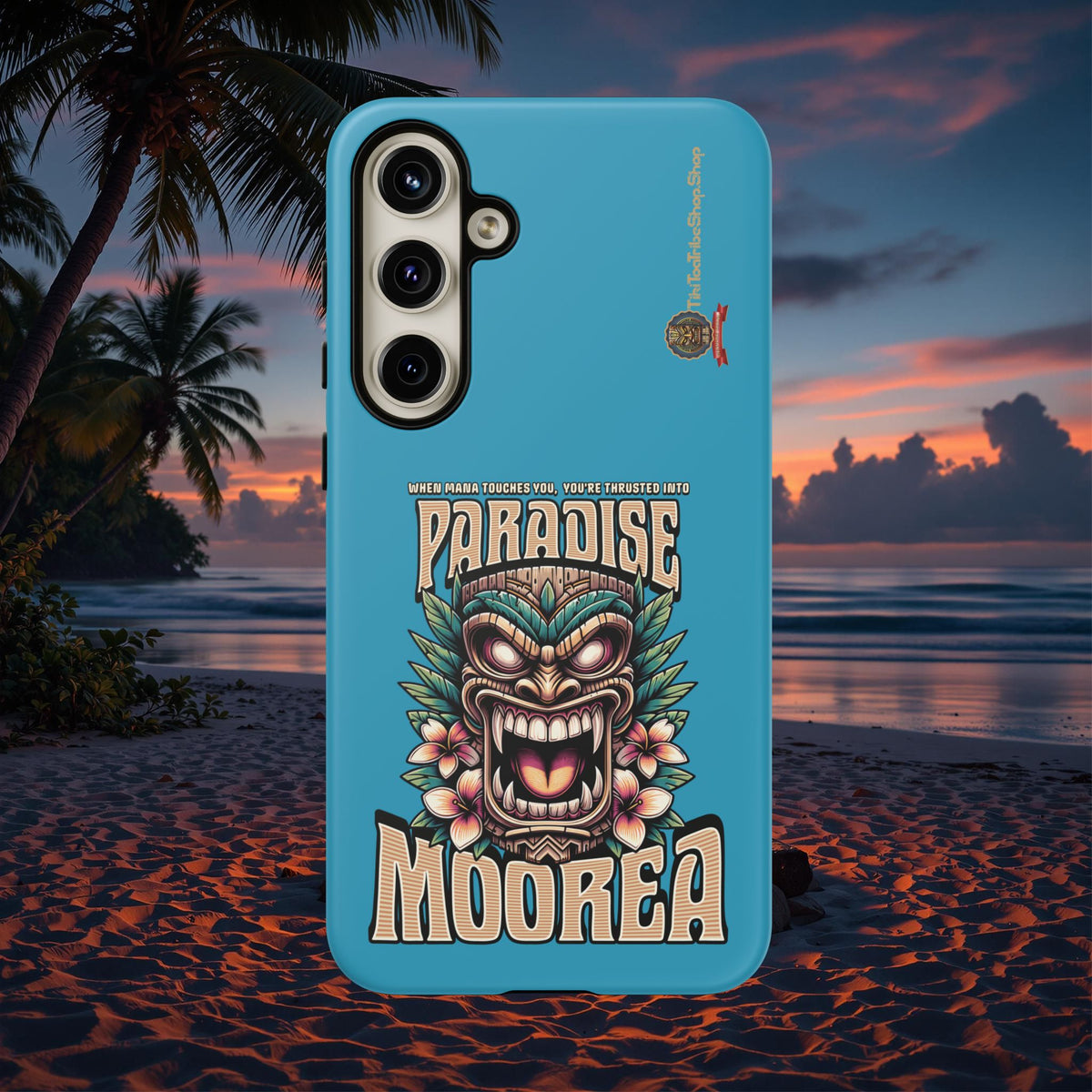 Moorea – Coque Antichoc Premium Tiki Fenua