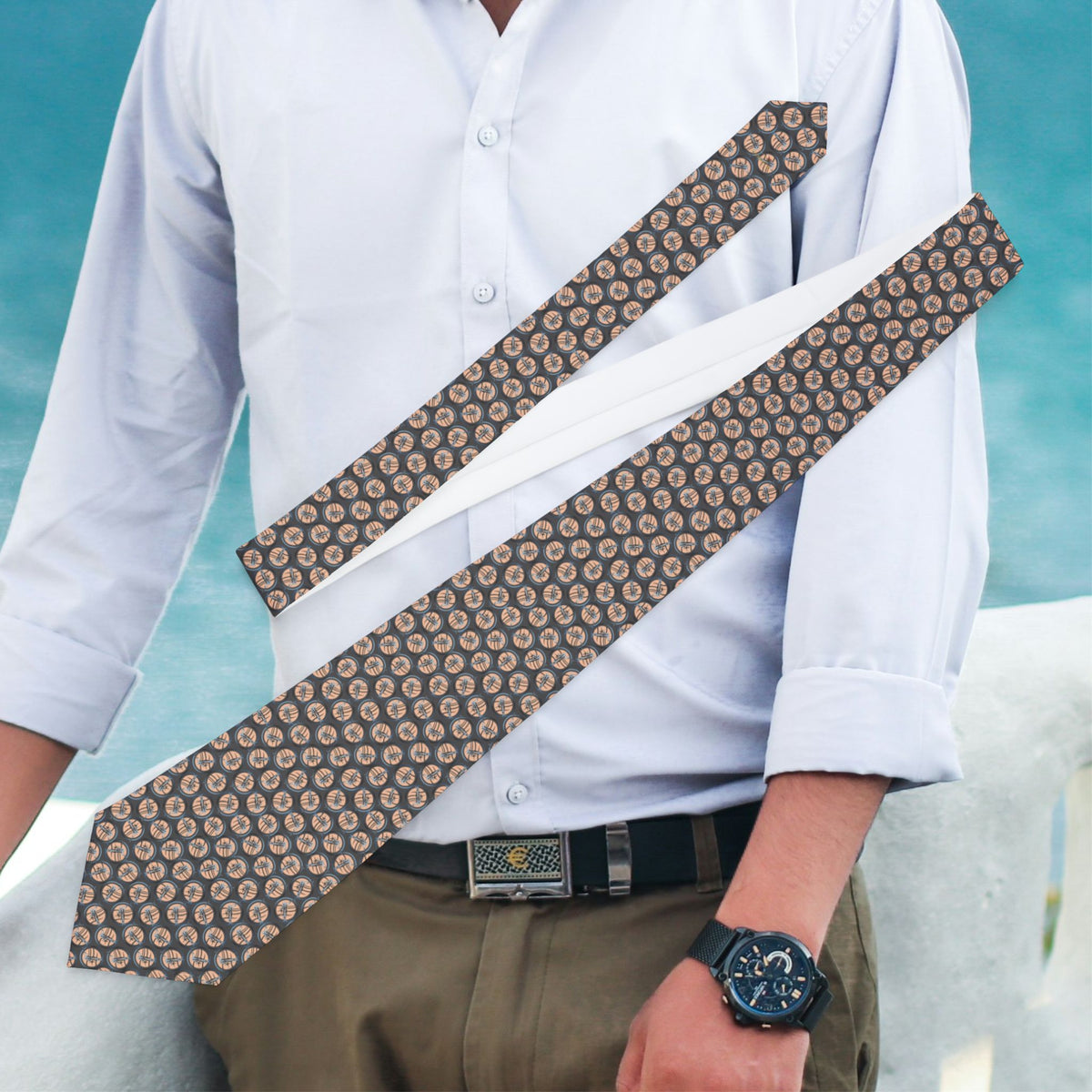 Moroni chic pea elegance tie