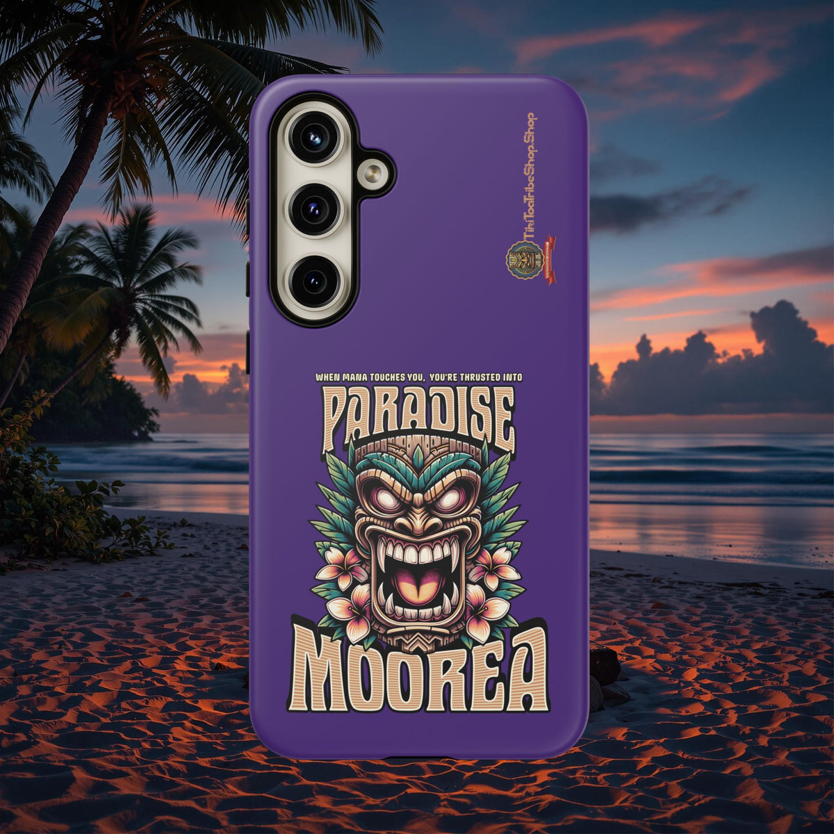 Moorea – Coque Antichoc Premium Tiki Fenua