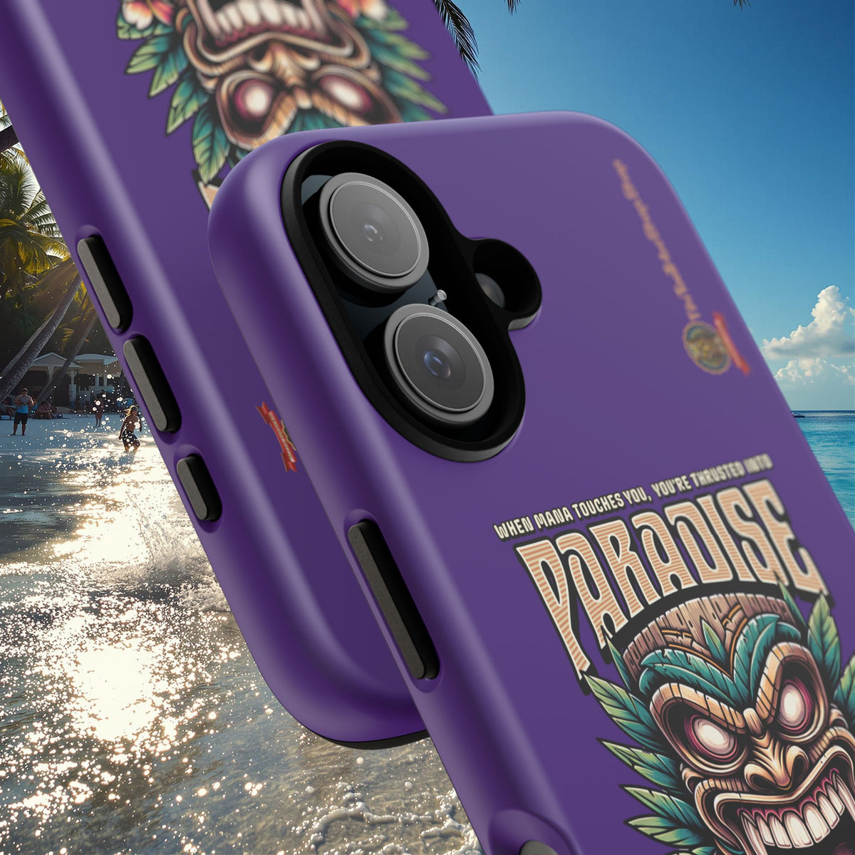 Aotearoa – Tiki Maori &amp; Ancestral Mana Shockproof Case
