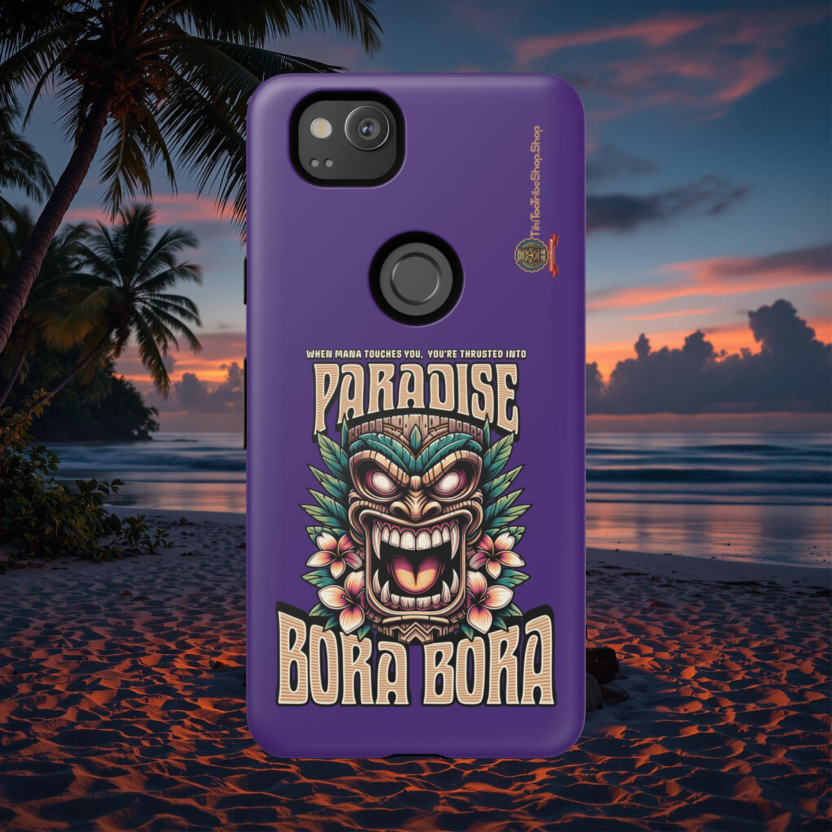 Bora Bora – Coque Antichoc Premium Tiki Élégance