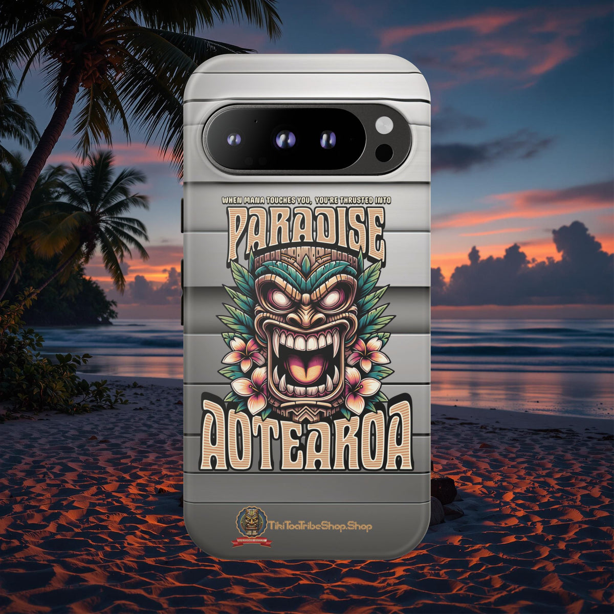 Aotearoa – Tiki Maori &amp; Ancestral Mana Shockproof Case