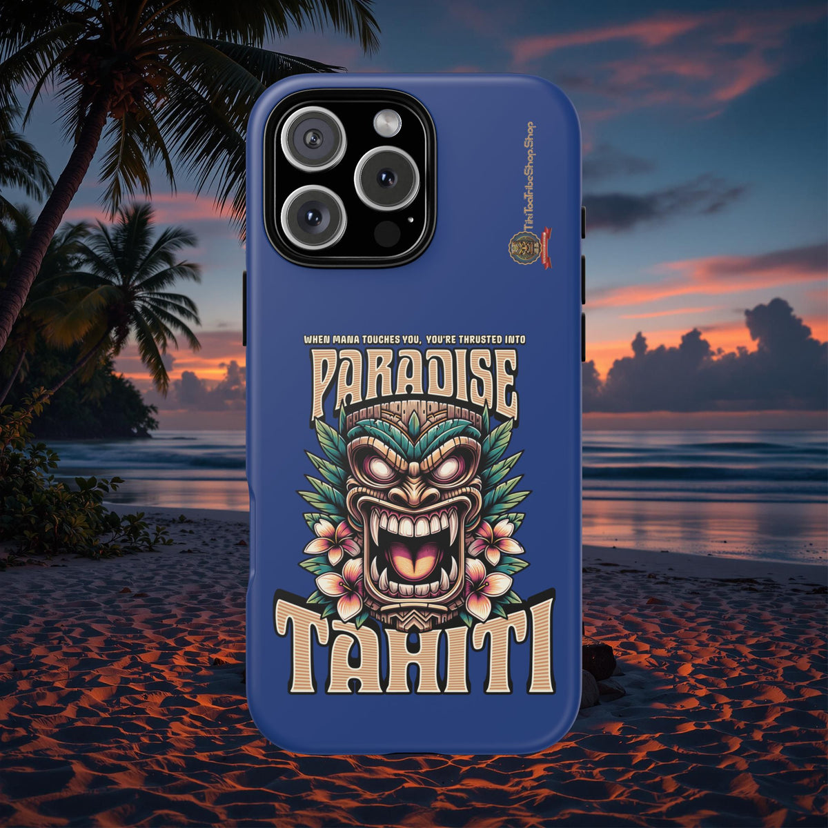 Tahiti – Coque Antichoc Premium Tiki Royal