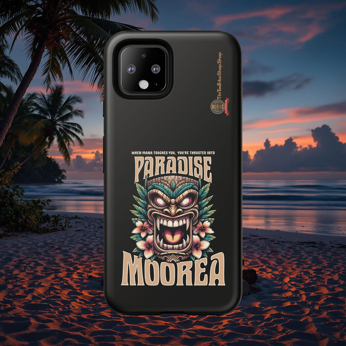Moorea – Coque Antichoc Premium Tiki Fenua