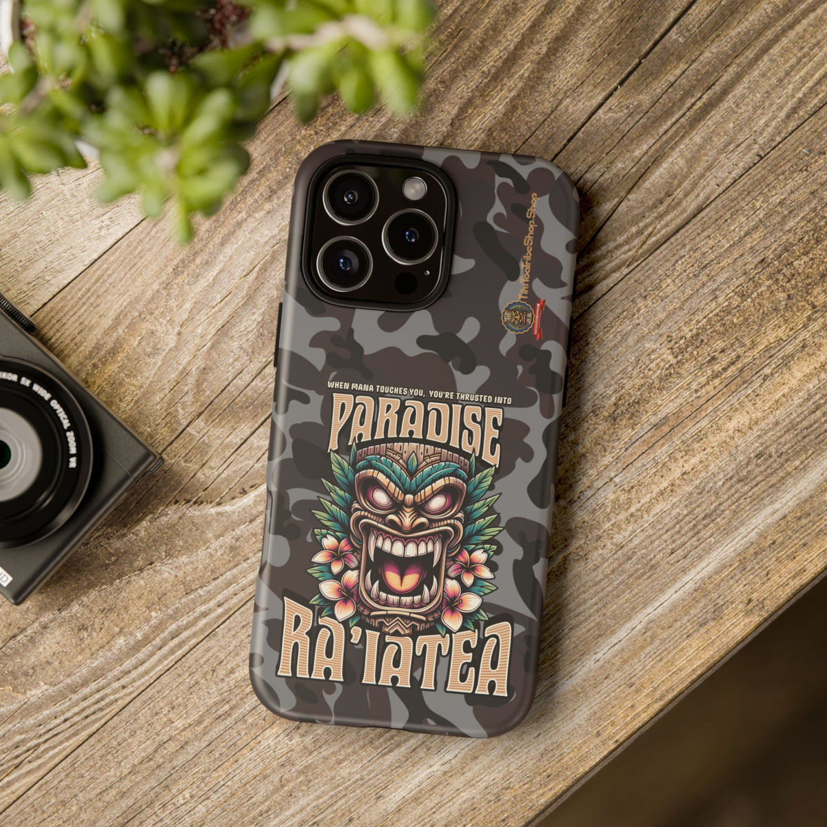 Ra’iatea – Coque Tiki Tribal de Protection Premium