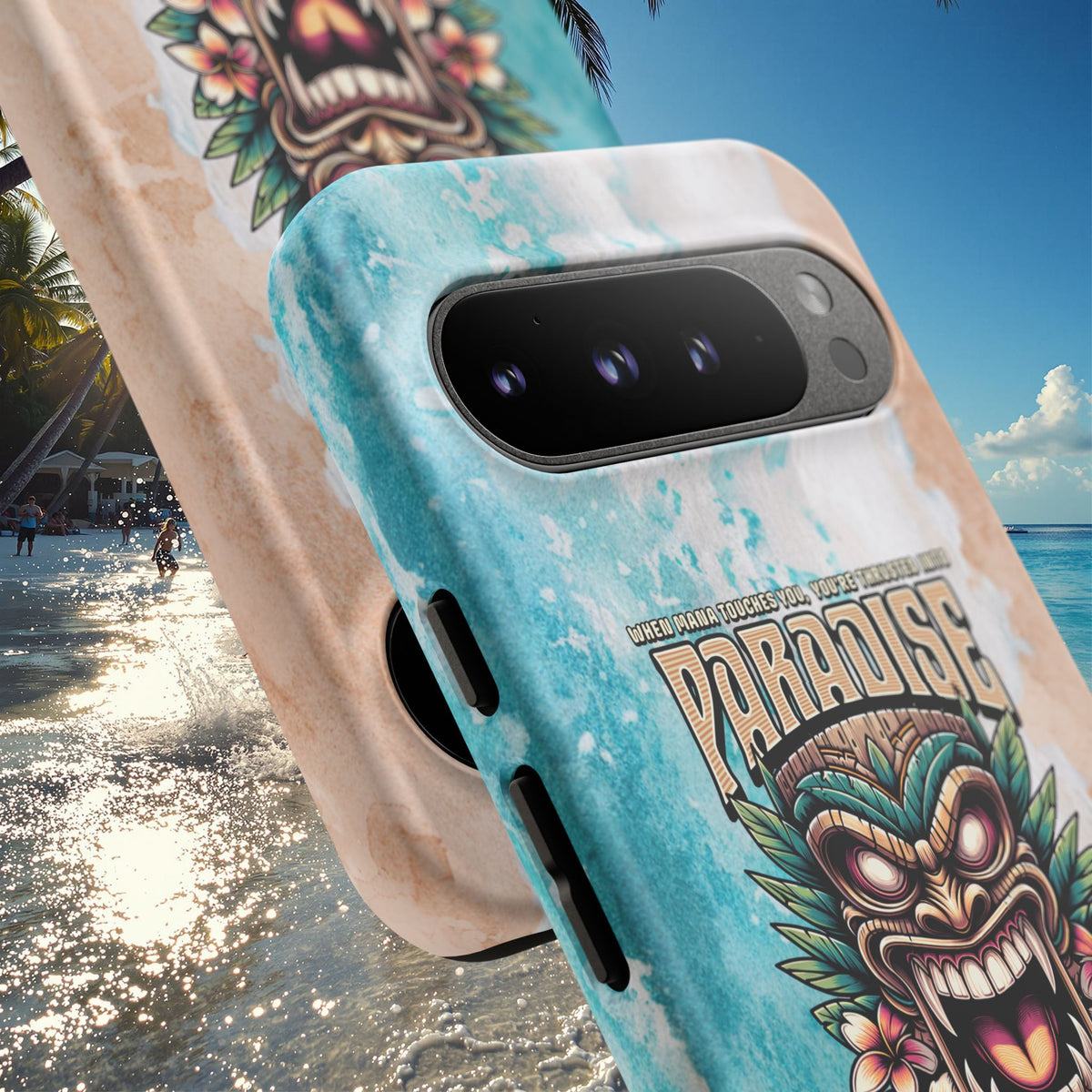 Moorea – Coque Antichoc Premium Tiki Fenua