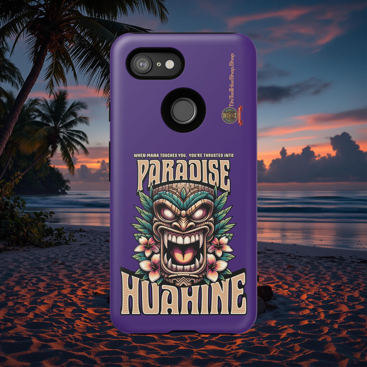 Huahine – Coque Antichoc Premium Tiki Fenua