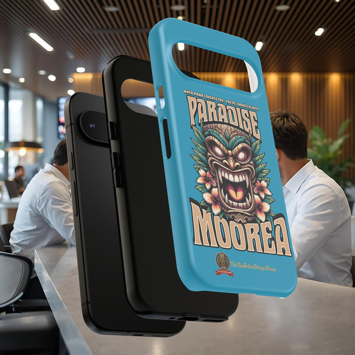 Moorea – Coque Antichoc Premium Tiki Fenua