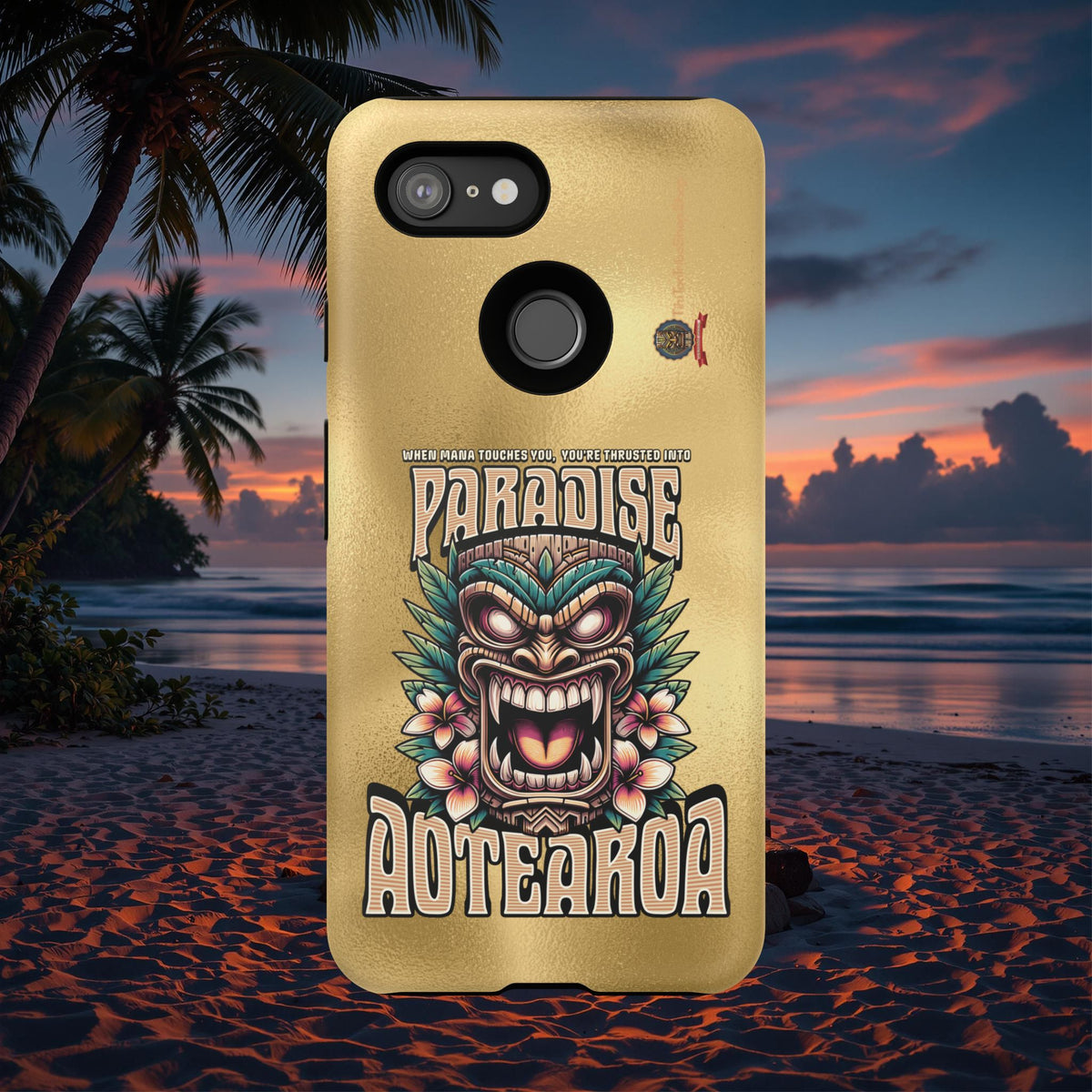 Aotearoa – Tiki Maori &amp; Ancestral Mana Shockproof Case