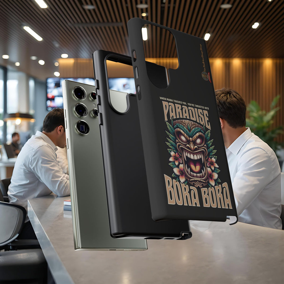Bora Bora – Premium Tiki Elegance Shockproof Case