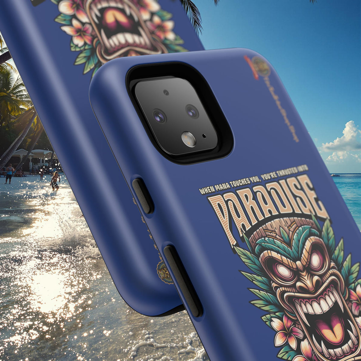 Tahiti – Coque Antichoc Premium Tiki Royal