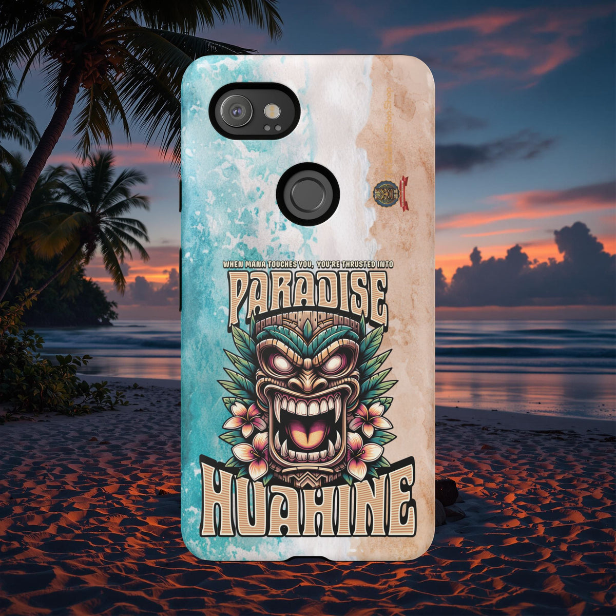 Huahine – Coque Antichoc Premium Tiki Fenua