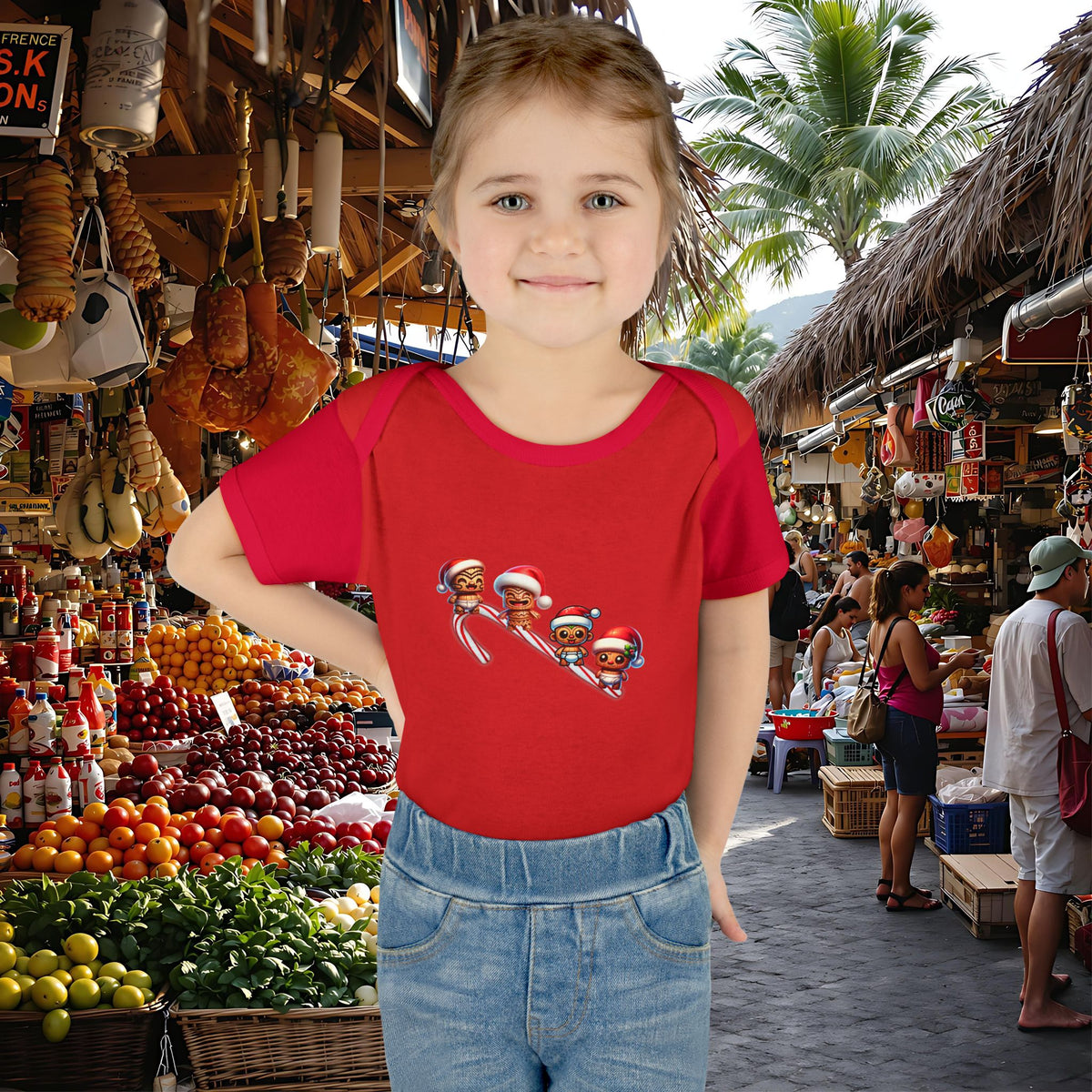 Christmas Mini Tikis, Maxi Joy: Playful Tikis
