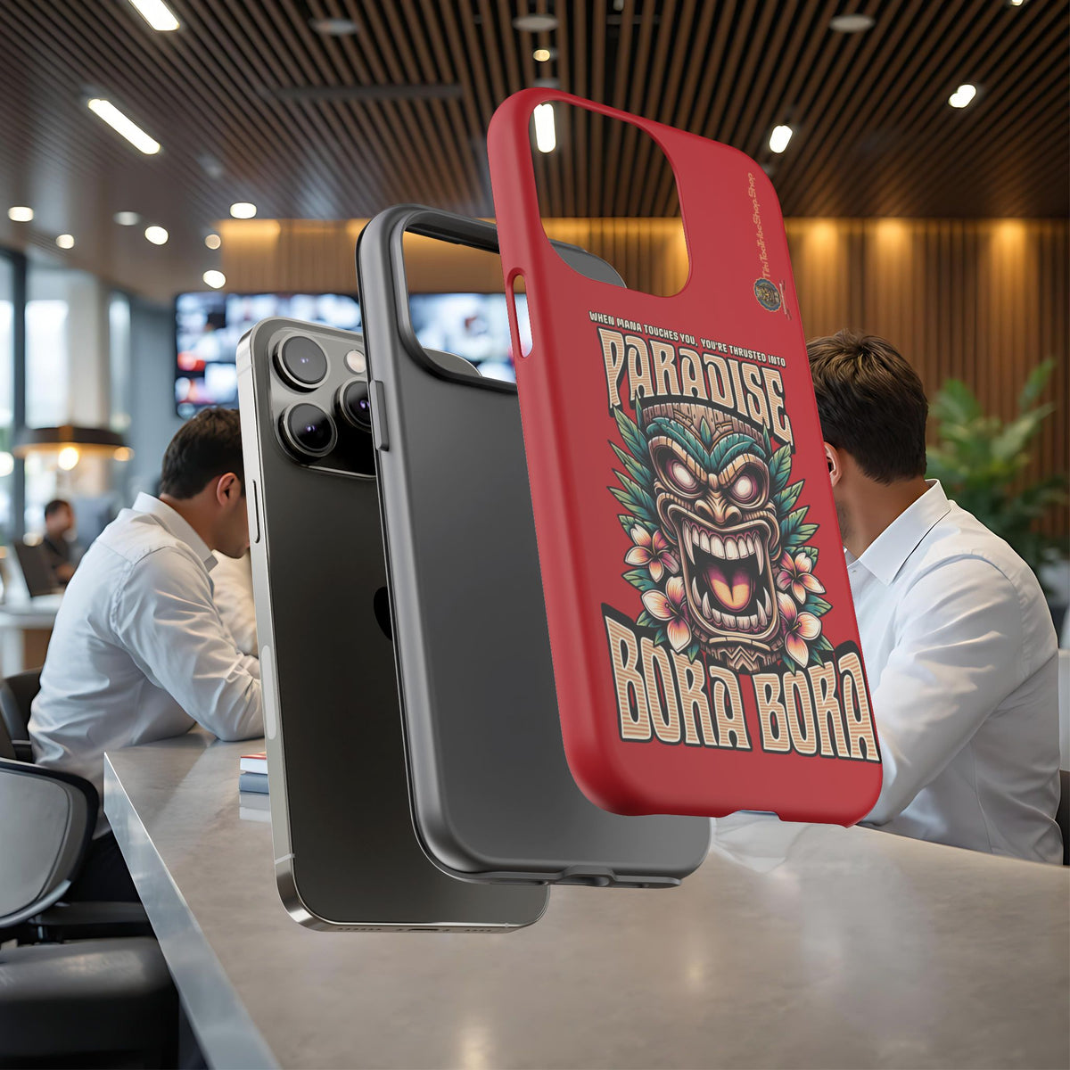 Bora Bora – Coque Antichoc Premium Tiki Élégance