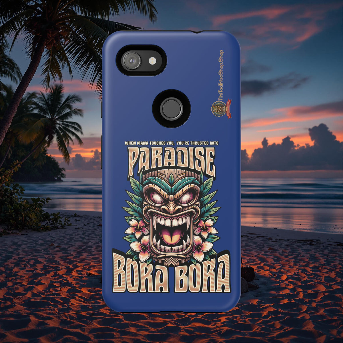 Bora Bora – Coque Antichoc Premium Tiki Élégance