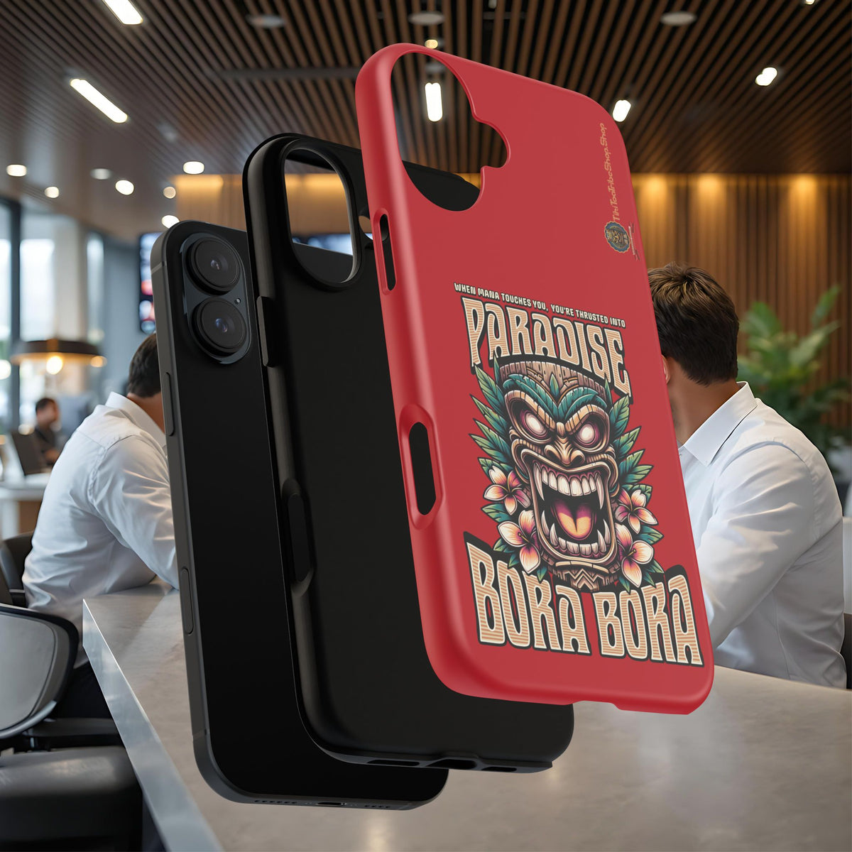 Bora Bora – Coque Antichoc Premium Tiki Élégance