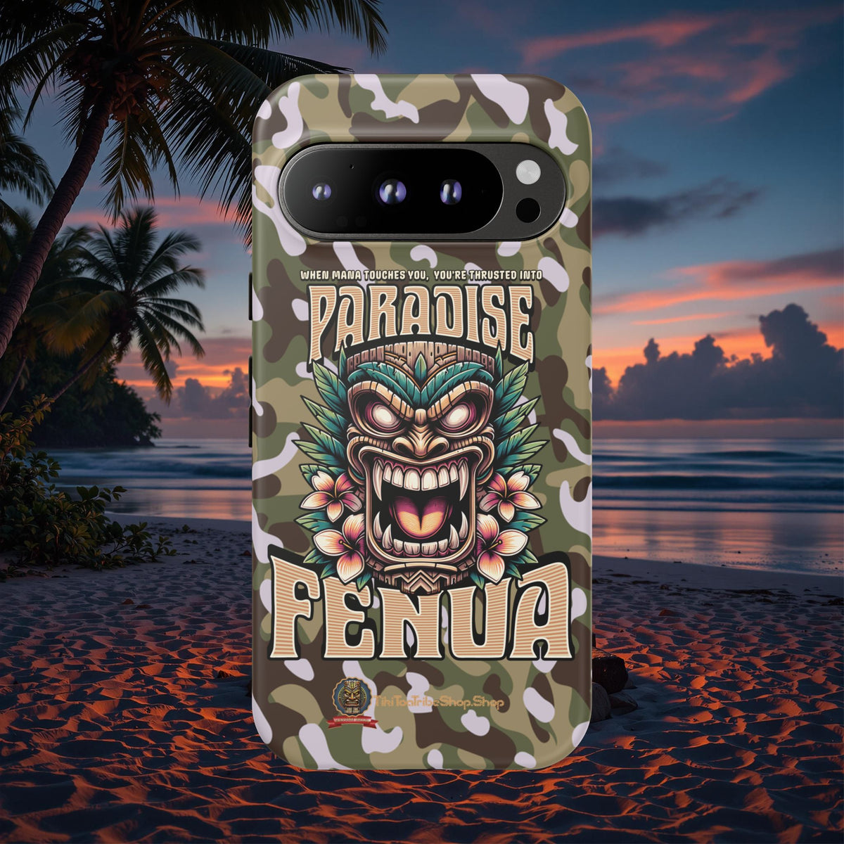 Fenua Guardian – Coque Antichoc Art Polynésien