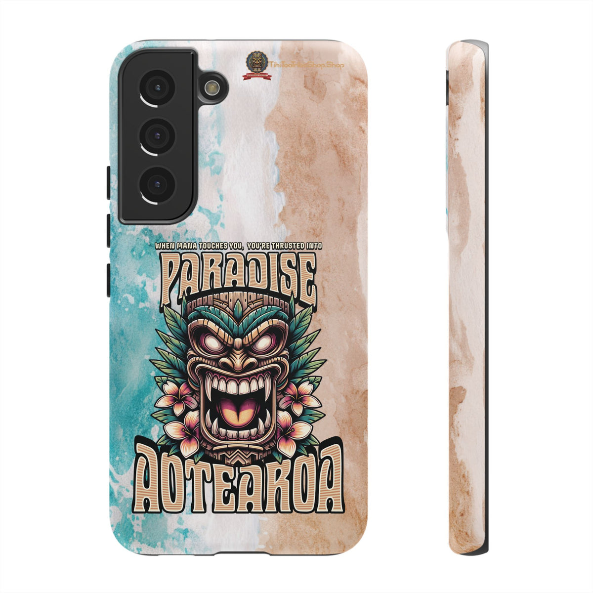 Aotearoa – Coque Antichoc Tiki Maori & Mana Ancestral