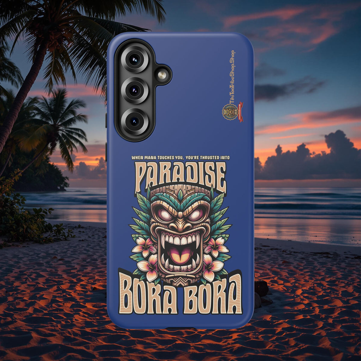 Bora Bora – Coque Antichoc Premium Tiki Élégance